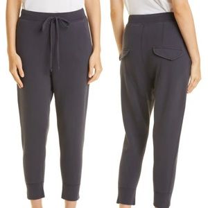 New Nili Lotan Nolan Sweatpants in Navy Blue - Small